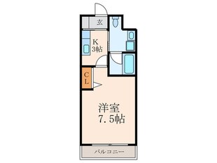 ギャラン吉野町の物件間取画像